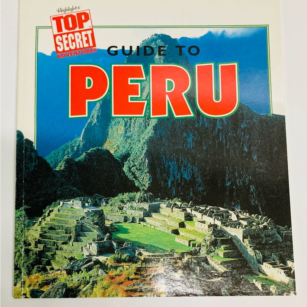Top Secret Adventures Guide to Peru Book